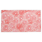 Housse D'oreillers Aquarelle pamplemousse motif (devant-Droit)