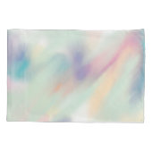 Housse D'oreillers Aquarelle Pastel colorée Abstraite (Dos)