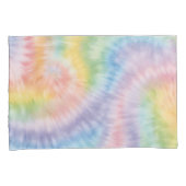 Housse D'oreillers Aquarelle Pastel Rainbow Tie Dye Coussin Coque (devant-Droit)
