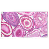 Housse D'oreillers Aquarelle rose (devant-gauche)