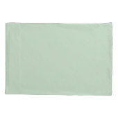 Housse D'oreillers Aquarelle tropicale Palmiers vert clair (Dos-gauche)