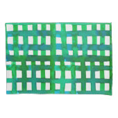 Housse D'oreillers Aquarelle - vert (devant)