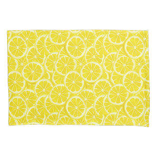 Housse D'oreillers Aquarelles de citron