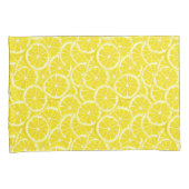 Housse D'oreillers Aquarelles de citron (devant-Droit)