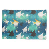 Housse D'oreillers Aquarium Motif (Dos)
