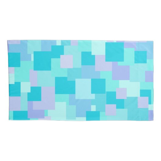 Housse D'oreillers Aquasquare cubed (Dos-Droit)