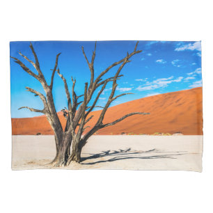 Housse D'oreillers Arbre mort à Deadvlei, Namibie