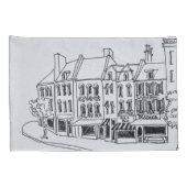Housse D'oreillers Architecture de Saint-Omer, France (Dos-Droit)