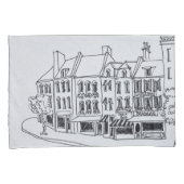 Housse D'oreillers Architecture de Saint-Omer, France (devant-Droit)