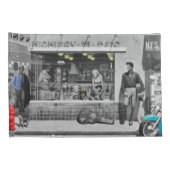 Housse D'oreillers Argent 2 de HWY 51 (Dos-Droit)