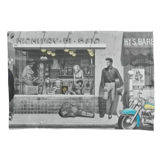 Housse D'oreillers Argent 2 de HWY 51 (devant-gauche)