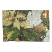 Housse D'oreillers Argent et or Noël Arbre II (devant)