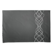 Housse D'oreillers Argentée (devant-Droit)