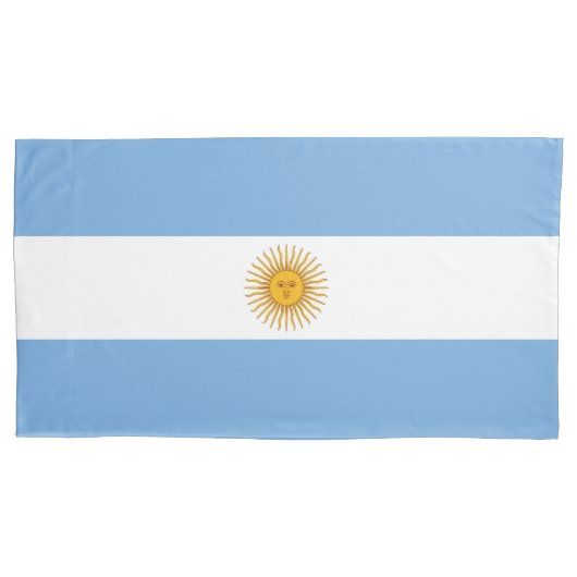 Housse D'oreillers Argentina flag (devant)