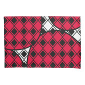 Housse D'oreillers Arlequin en Blob Rose (devant)