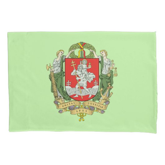 Housse D'oreillers Armoiries de Vilnius, Lituanie Pillowcase (devant)