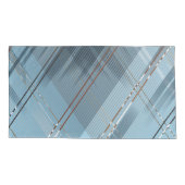 Housse D'oreillers Arrière - plan de bandes diagonales 4 (Dos)