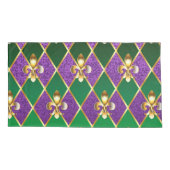 Housse D'oreillers Arrière - plan de bijoux Mardi Gras (Dos-gauche)
