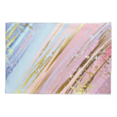 Housse D'oreillers Arrière - plan rose texturé (Dos-gauche)