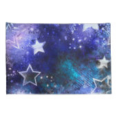 Housse D'oreillers Arrière - plan spatial avec étoiles (Dos-Droit)