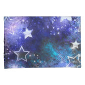 Housse D'oreillers Arrière - plan spatial avec étoiles (devant-Droit)