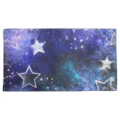 Housse D'oreillers Arrière - plan spatial avec étoiles (devant-Droit)