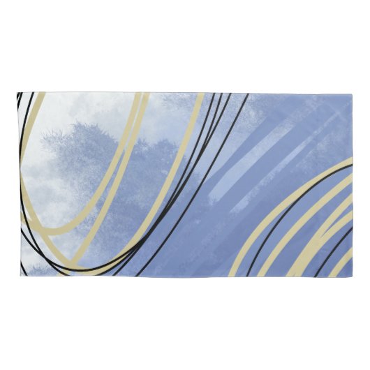 Housse D'oreillers Art Abstrait (Dos-Droit)