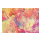 Housse D'oreillers Art Abstrait de l'encre d'alcool (Dos-gauche)