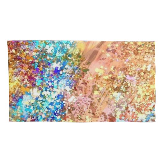 Housse D'oreillers Art Abstrait moderne (Dos-Droit)