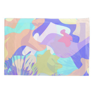 Housse D'oreillers Art Abstrait Moderne Unique Design Couvercle Duvet