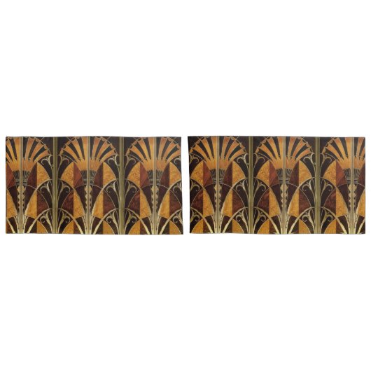HOUSSE D'OREILLERS ART DECO PANELS    (Dos-Set)