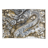 Housse D'oreillers Art d'imaginaire d'aquarelle de pierre de dragon (devant)