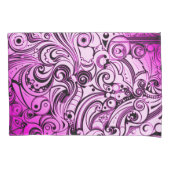 Housse D'oreillers Art pourpre d'aerographe de graffiti (devant)