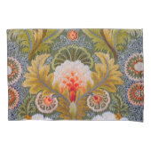 Housse D'oreillers Art vert en soie de broderie (devant)