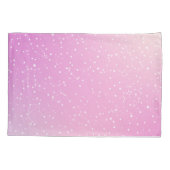 Housse D'oreillers Astrologie Pink Gradient Aura Stars Constellation (Dos-gauche)