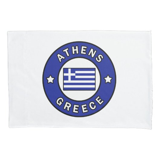 Housse D'oreillers Athènes Grèce (devant)