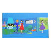 Housse D'oreillers Atomique Palm Springs Cocktail Party Pillowcase (Dos)