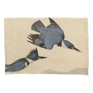 Housse D'oreillers Audubon Belted Kingfisher Wildlife Bird