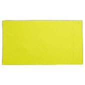 Housse D'oreillers Aureolin (couleur solide) (devant-Droit)