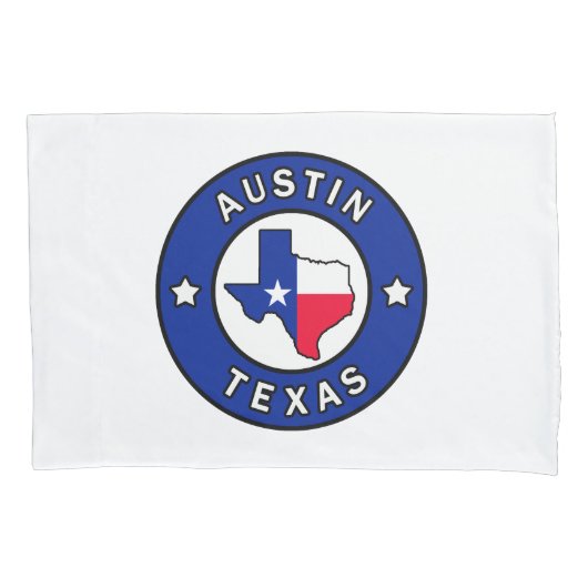 Housse D'oreillers Austin Texas (devant)