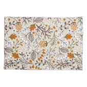 Housse D'oreillers Automne Berries Feuilles et Branches Motif (Dos)