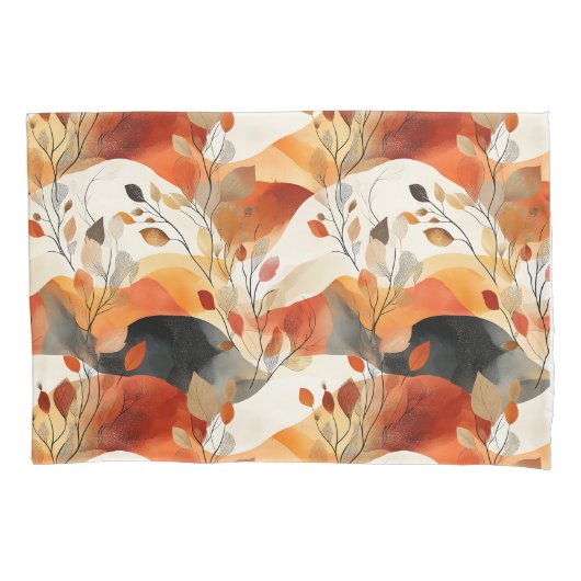 Housse D'oreillers Automne Elegance Motif sans faille (devant)