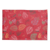 Housse D'oreillers Automne, Motif Feuille (Dos)