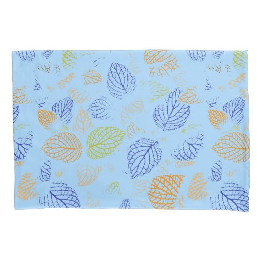 Housse D'oreillers Automne, Motif Feuille 3 (devant)