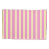 Housse D'oreillers Avenue rose réversible (Dos)