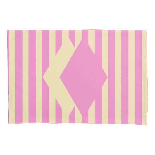 Housse D'oreillers Avenue rose réversible (devant)