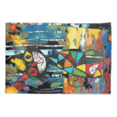 Housse D'oreillers Avoir Une Journée Abstraite Kinda (Dos-gauche)