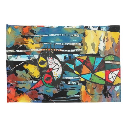 Housse D'oreillers Avoir Une Journée Abstraite Kinda (Dos-Droit)