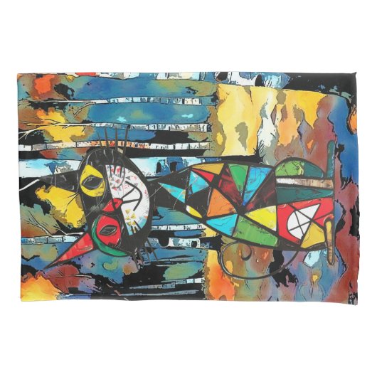 Housse D'oreillers Avoir Une Journée Abstraite Kinda (devant-gauche)