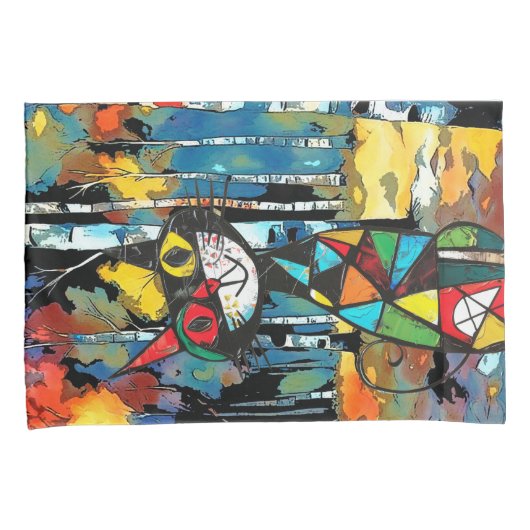 Housse D'oreillers Avoir Une Journée Abstraite Kinda (devant-Droit)